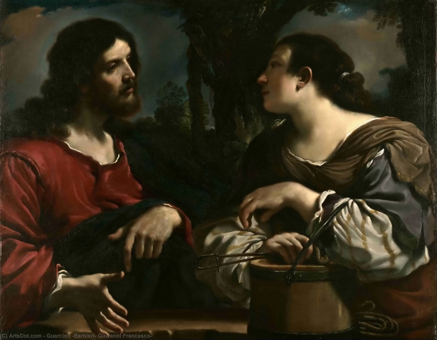 Cristo e la Samaritana al pozzo - Dayton Art Institute
